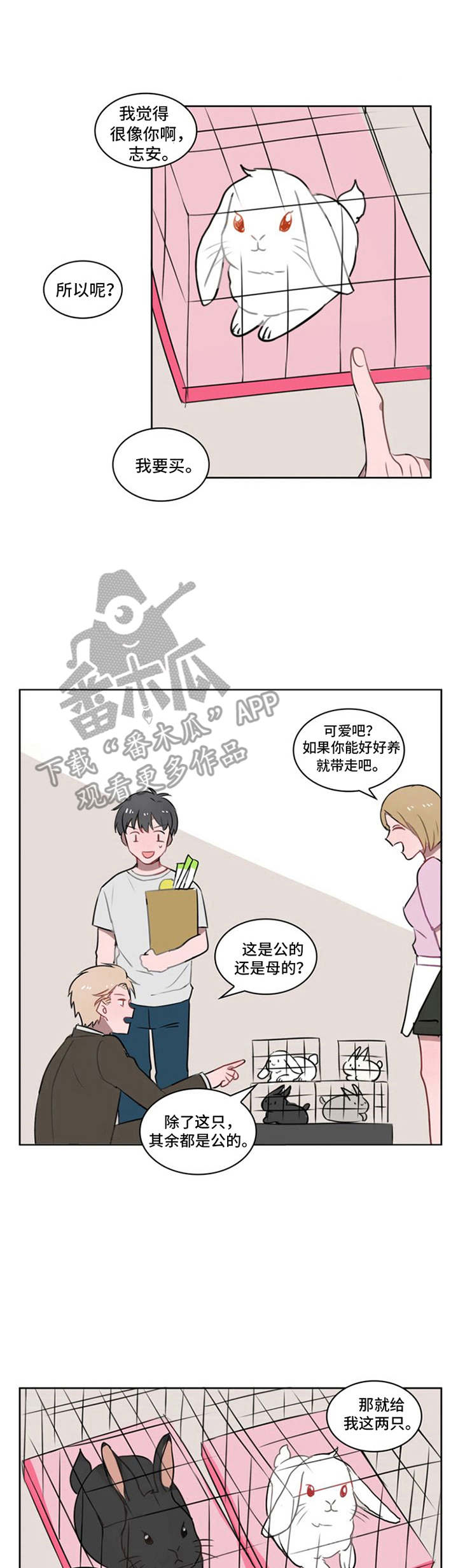 快递送来的海鲜漫画,第13章：好感上升1图