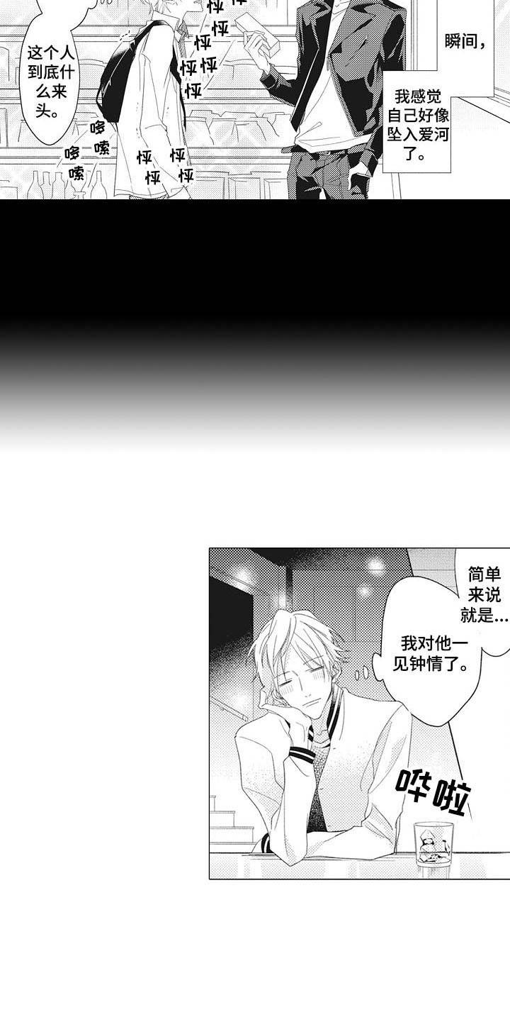 寂寞烟草味道漫画,第2章：一杯倒1图