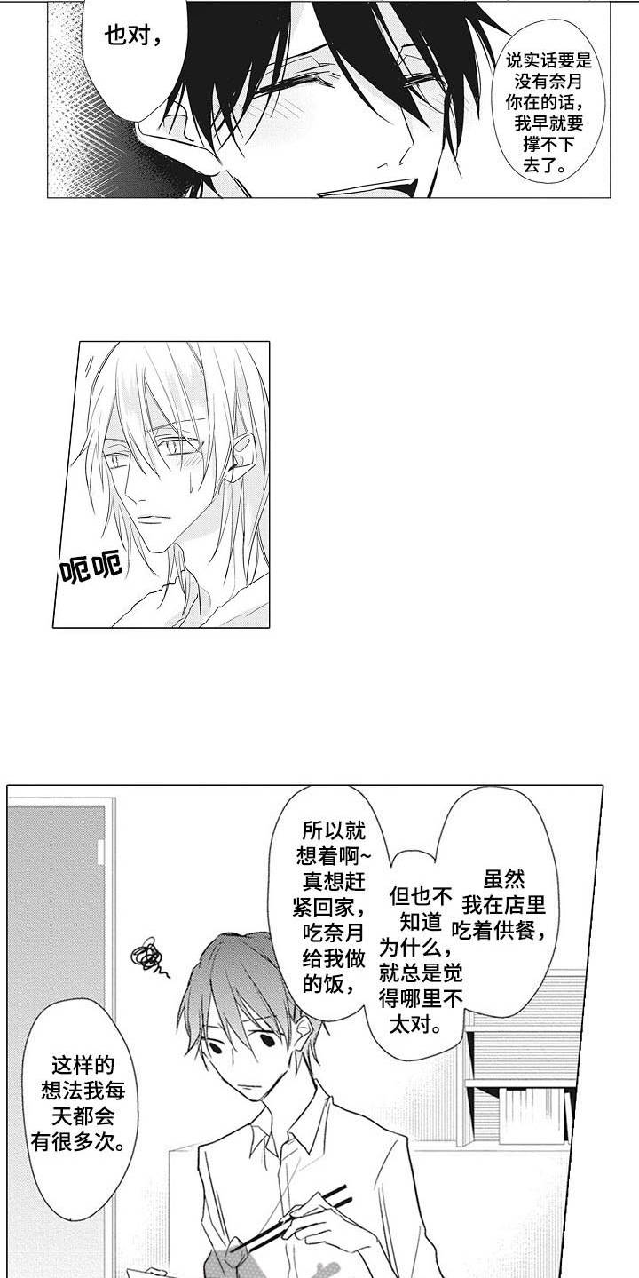 寂寞的味道原唱漫画,第12章：吃醋2图