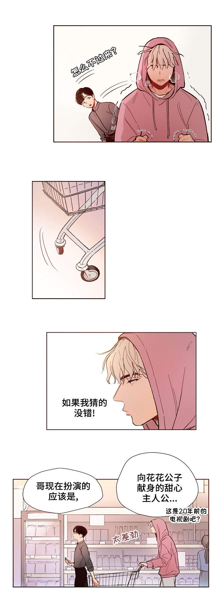 扮演角色的游戏叫什么漫画,第2章：思绪1图