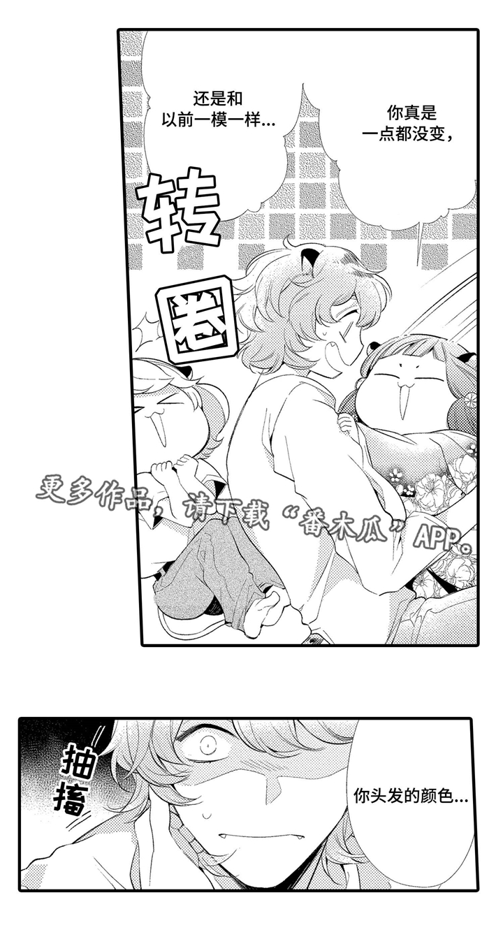 仙女豇豆红漫画,第6章：关系微妙1图