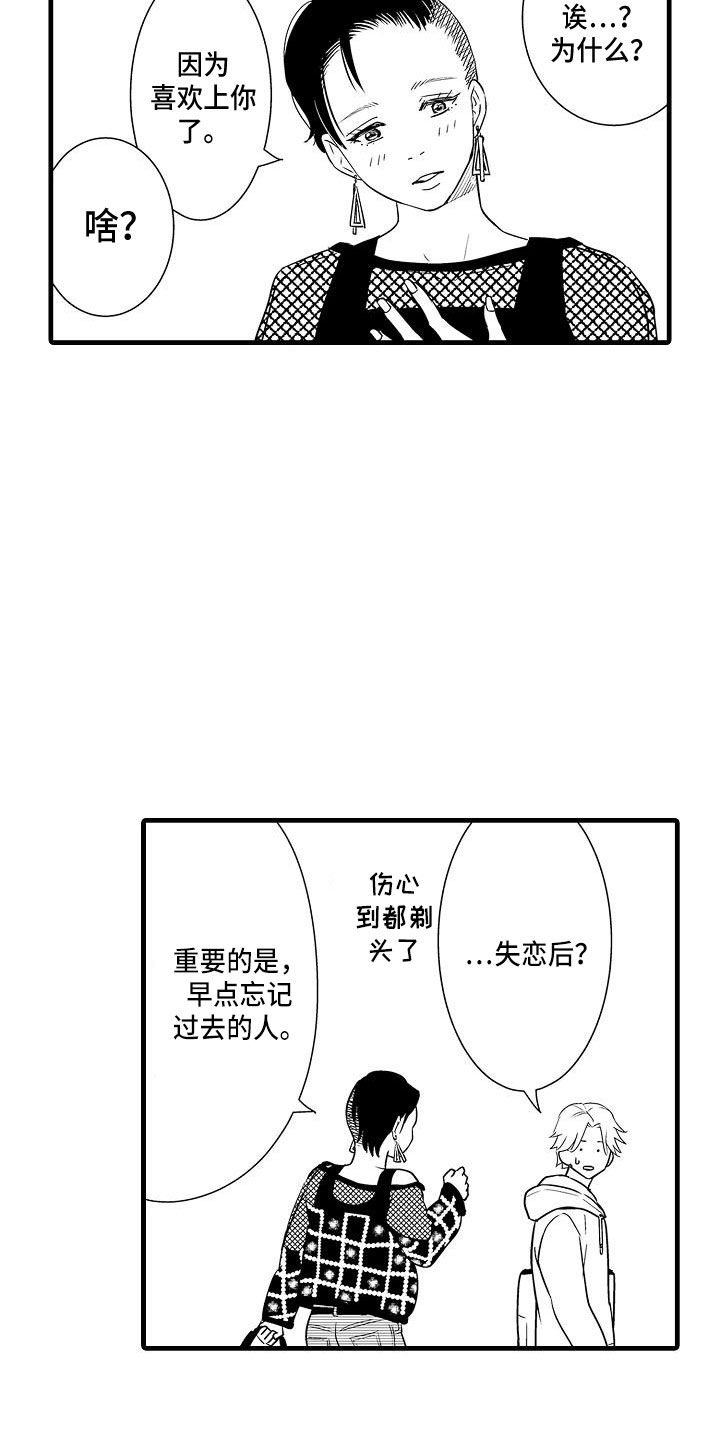 优等生的特殊待遇推荐漫画,第7章：失魂落魄1图