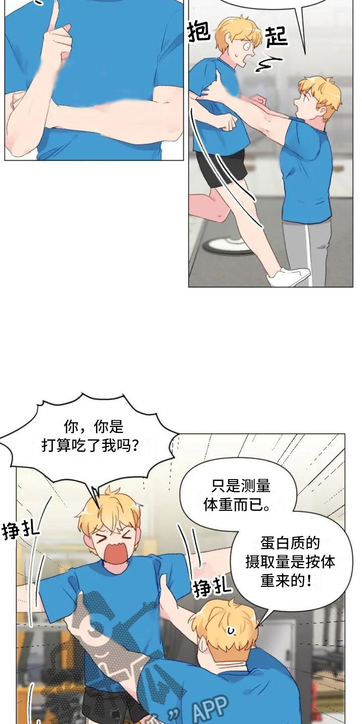 怪人健身漫画,第8章：手臂运动1图
