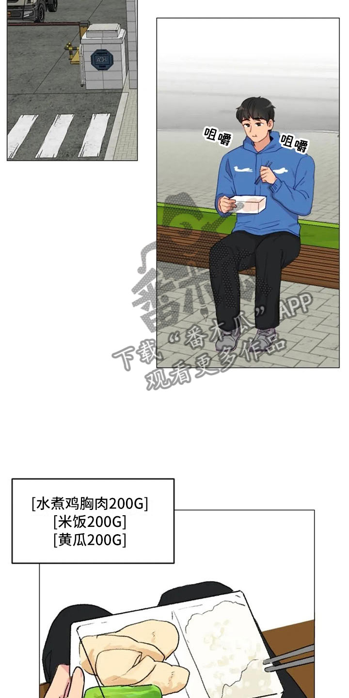 怪人健身漫画,第19章：错误姿势1图