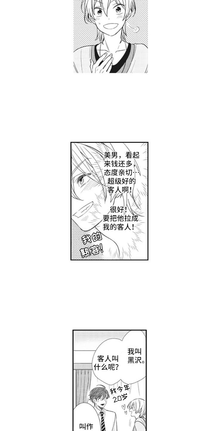 新人保护期要开特惠单吗漫画,第1章：美男子1图