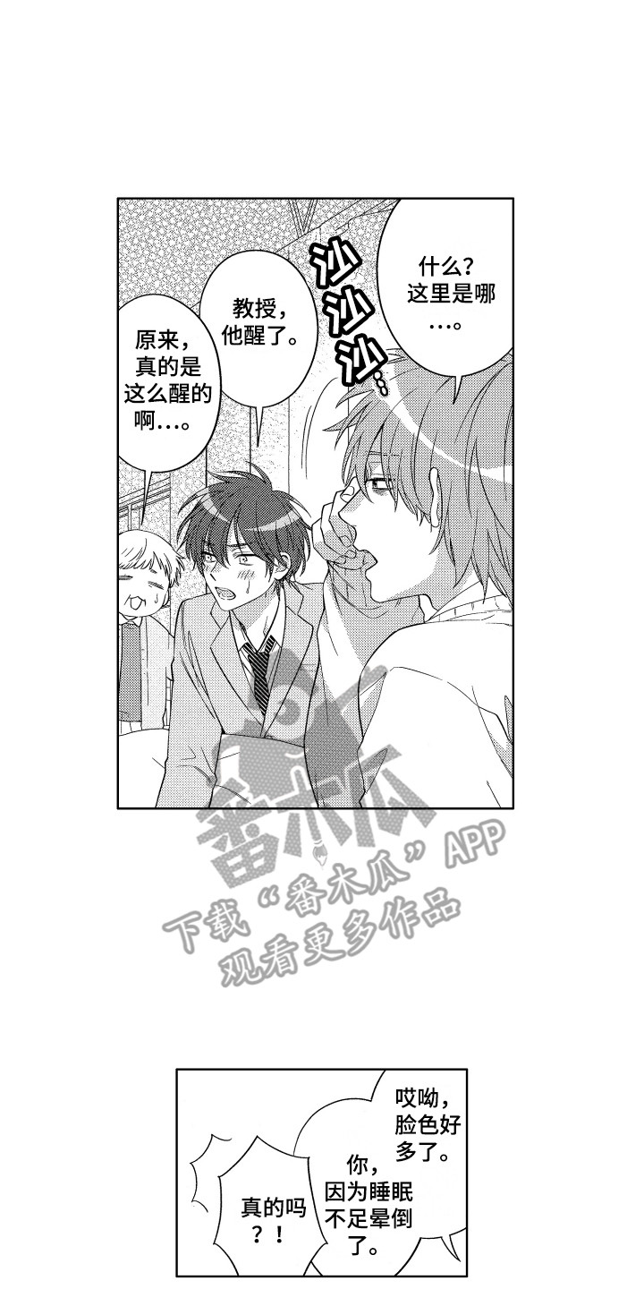 王子时钟漫画,第8章：晕倒2图