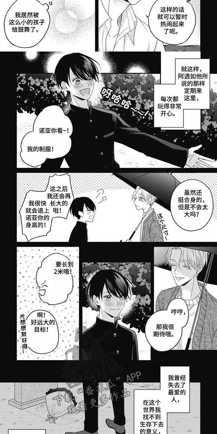 我的吸血鬼男友第一季免费播放漫画,第7章：生存的意义1图