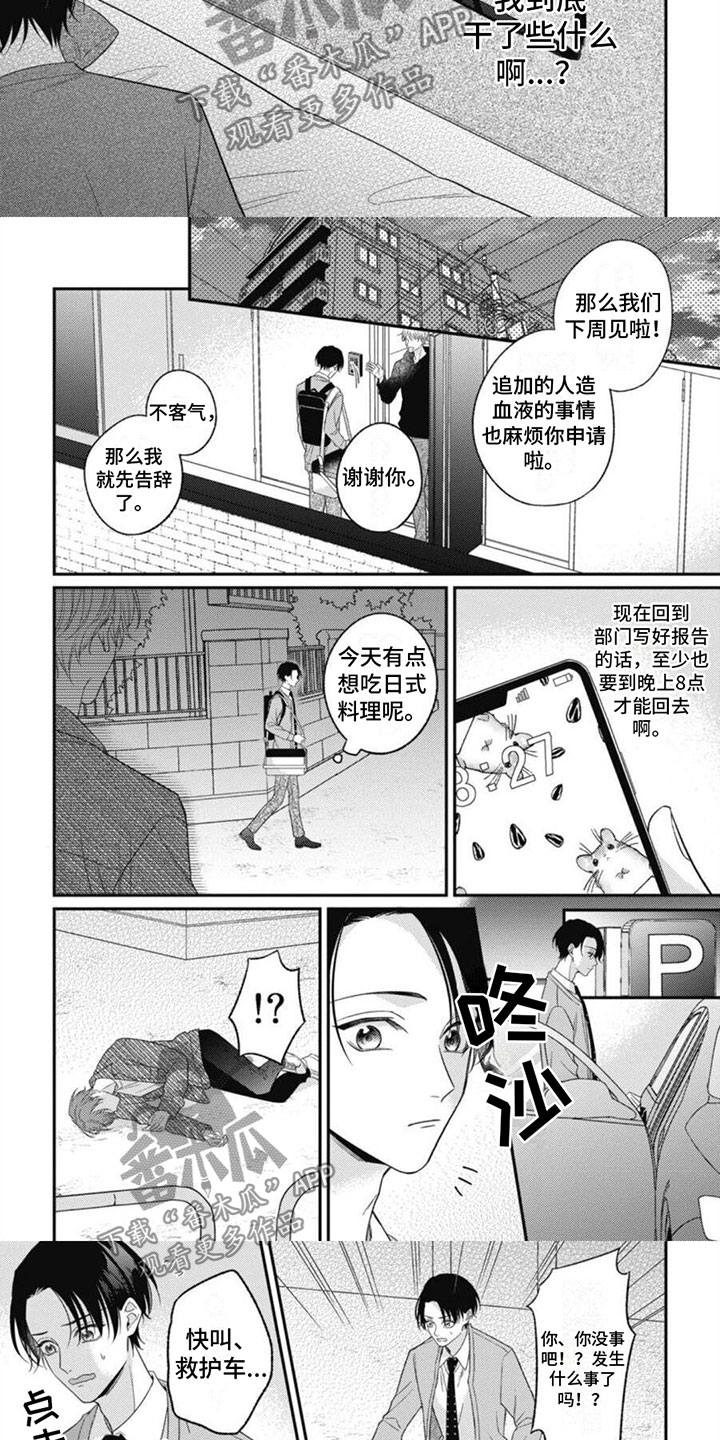 我的吸血鬼男友之极夜物语第一集漫画,第6章：被袭击了2图