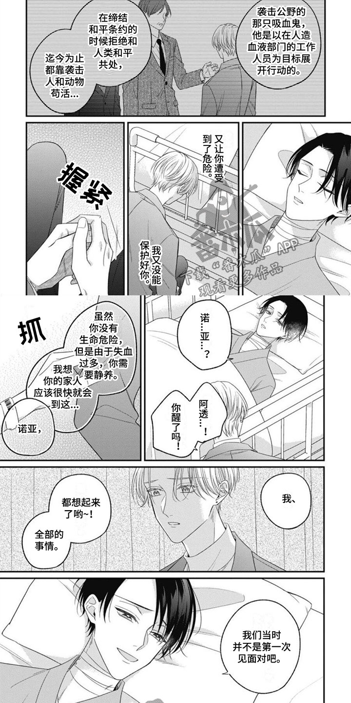 我的吸血鬼男友之极夜物语第一集漫画,第9章：醒来回忆2图