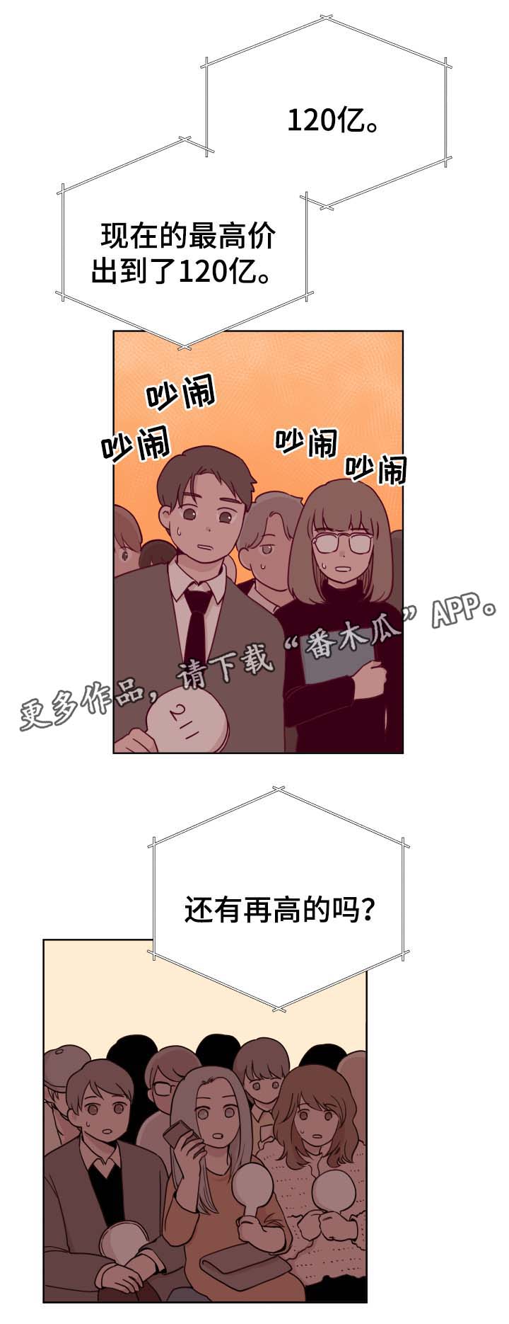 金钱龟多少钱一只漫画,第41章：拍卖1图