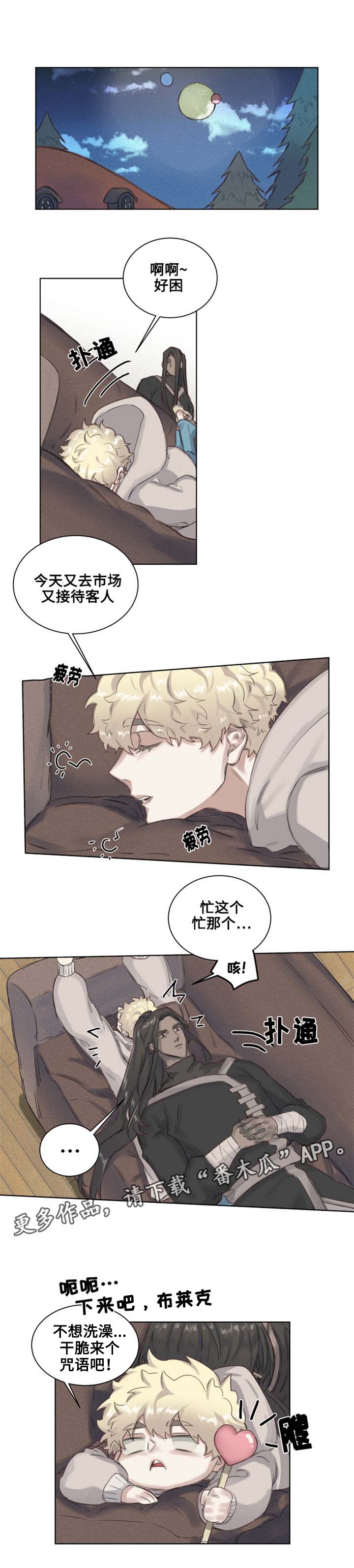 魔法师皮塔漫画,第5章：青蛙夫妇2图