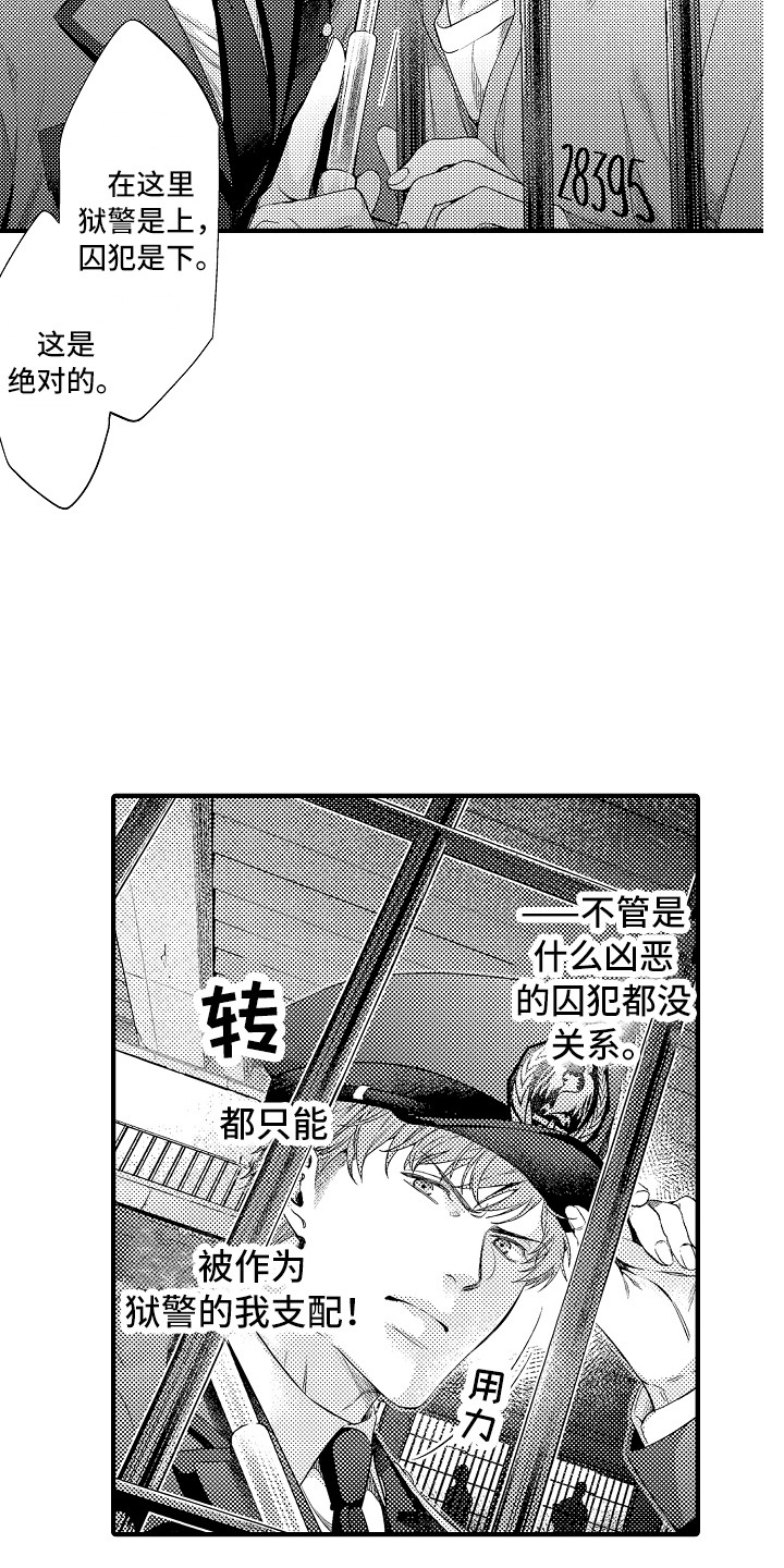 服从的狱警漫画,第3章：犯事了1图