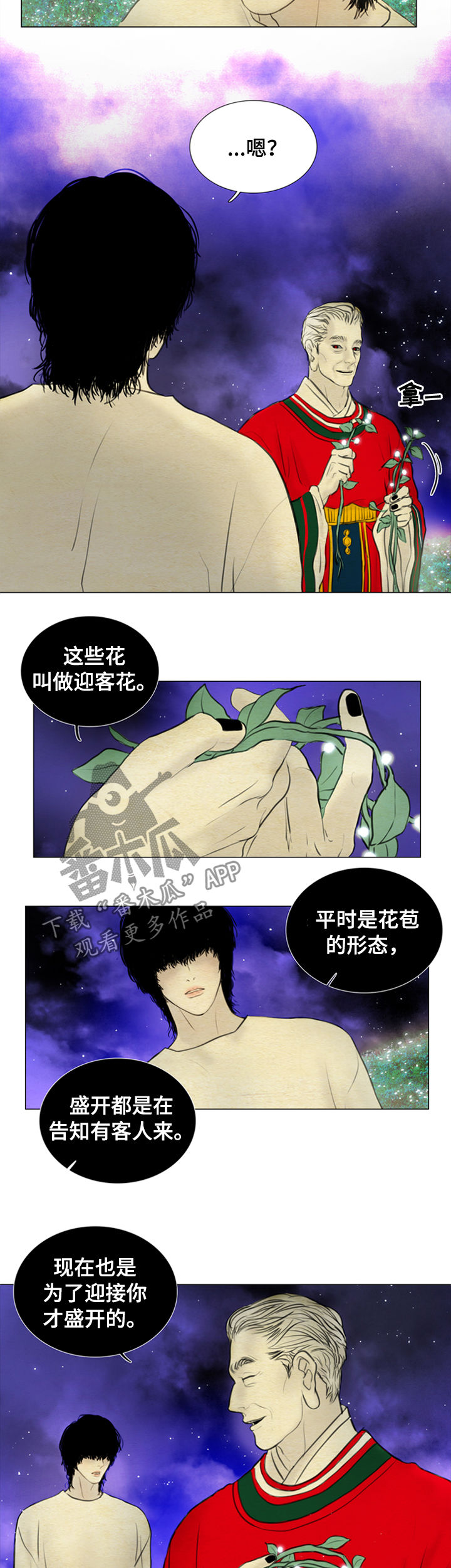 夜惊梦魇漫画免费漫画,第107章：【后记】生佛花2图