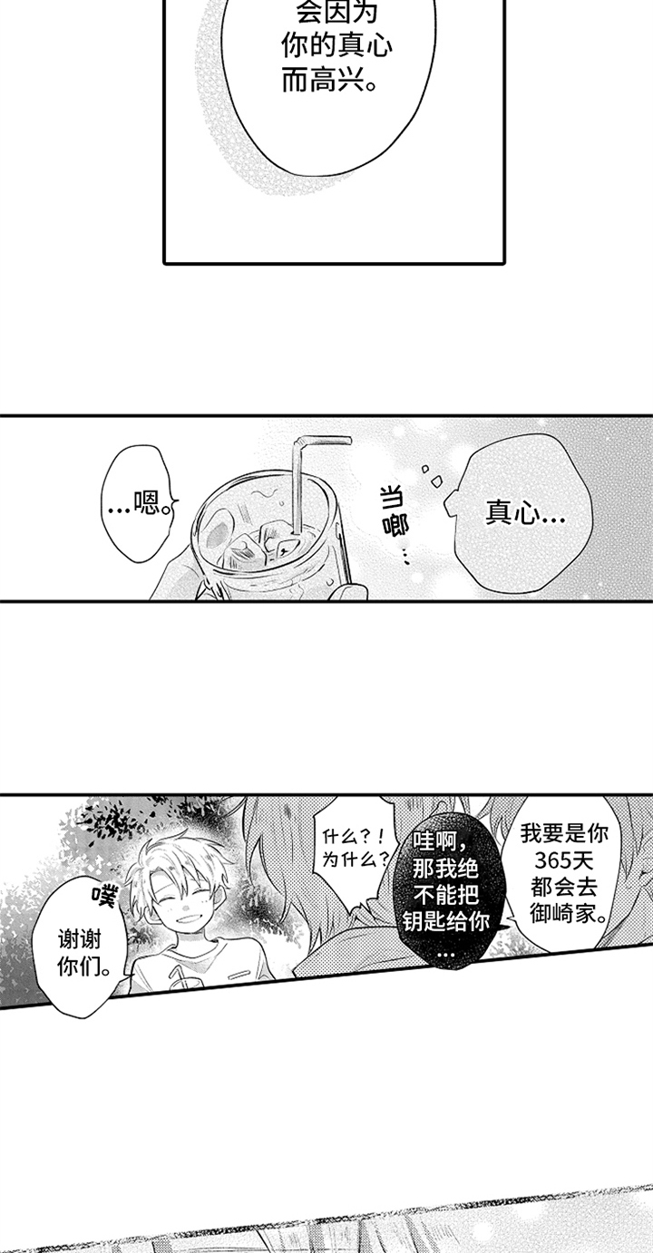 无法隐藏的这份爱漫画,第34章：真心1图