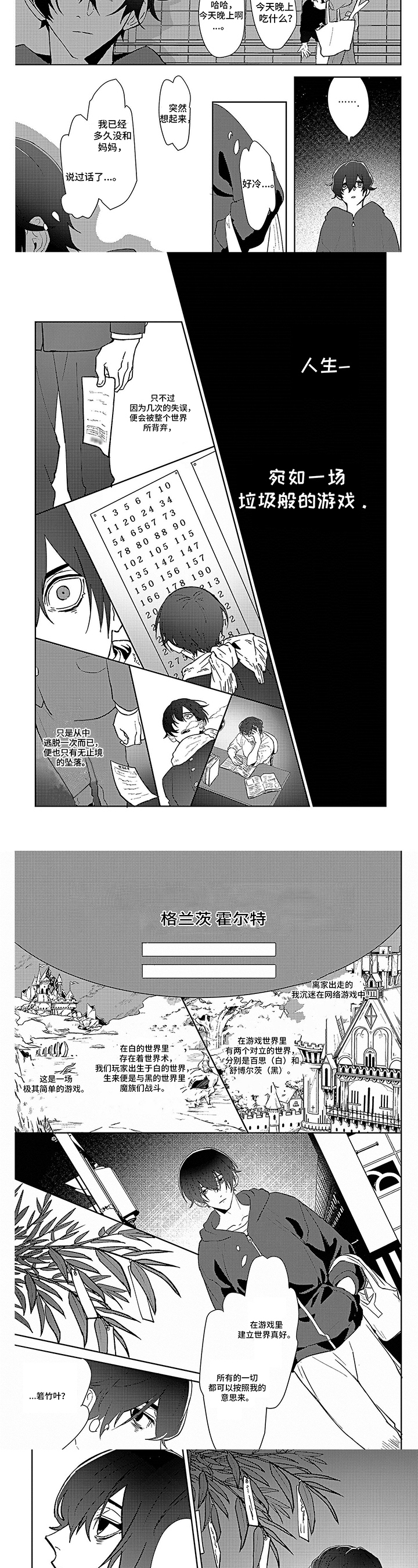 现实世界的恐怖故事漫画,第1章：逃避现实2图