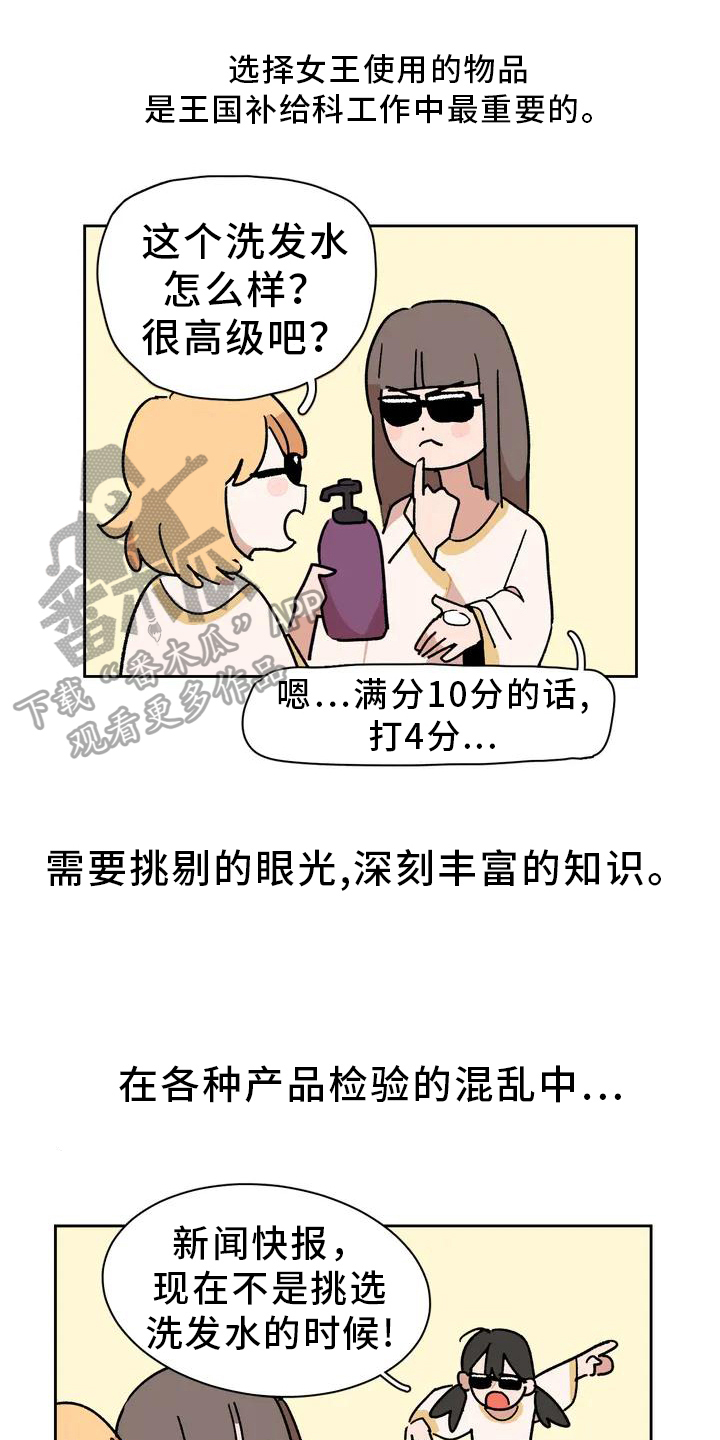 不负责任的公主漫画,第4章：认枕头1图