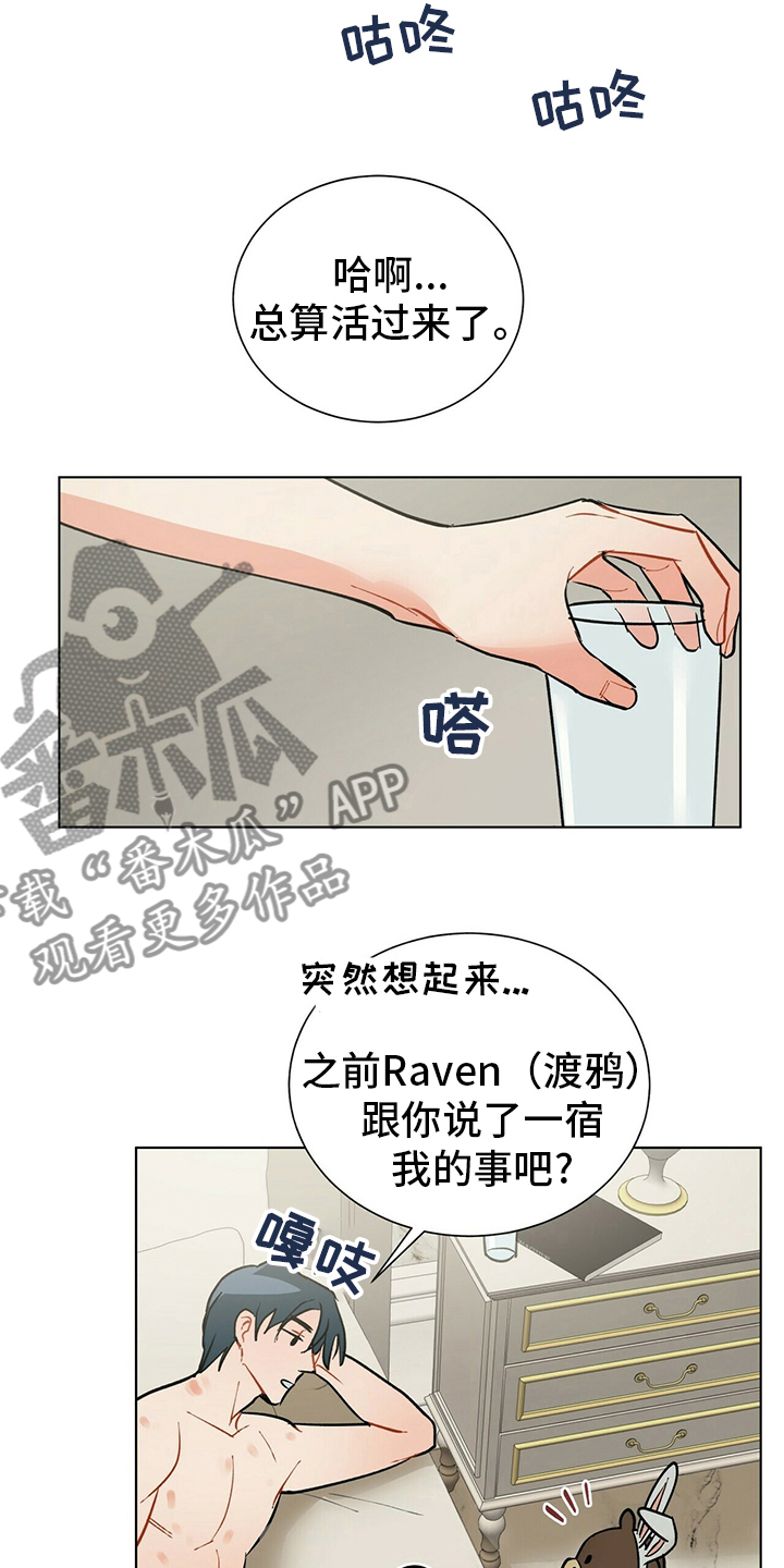 黑渡鸦的寓意漫画,第106章：【番外】怀抱1图