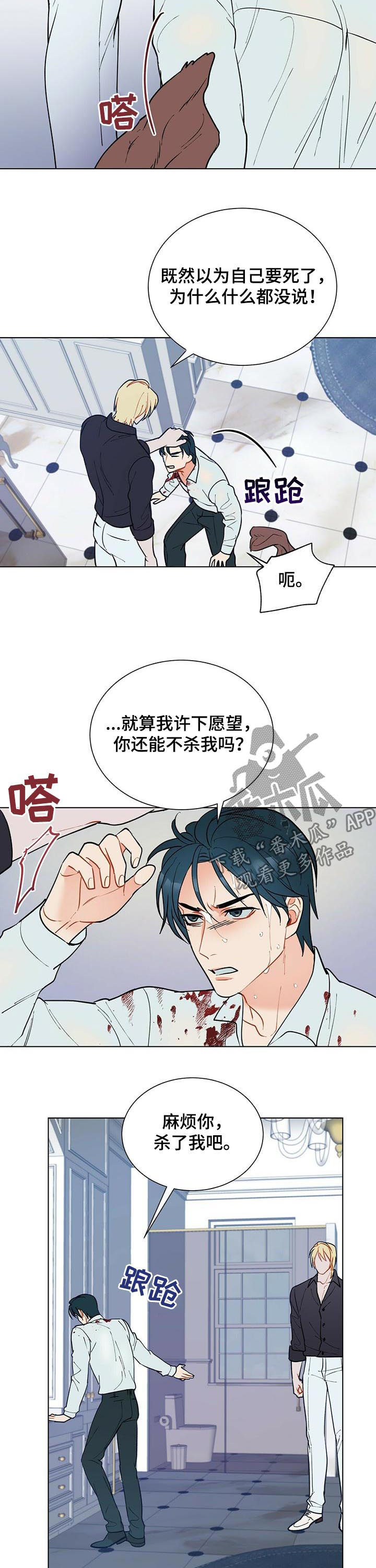 黑渡鸦情侣名字叫什么漫画,第51章：赶紧许愿2图