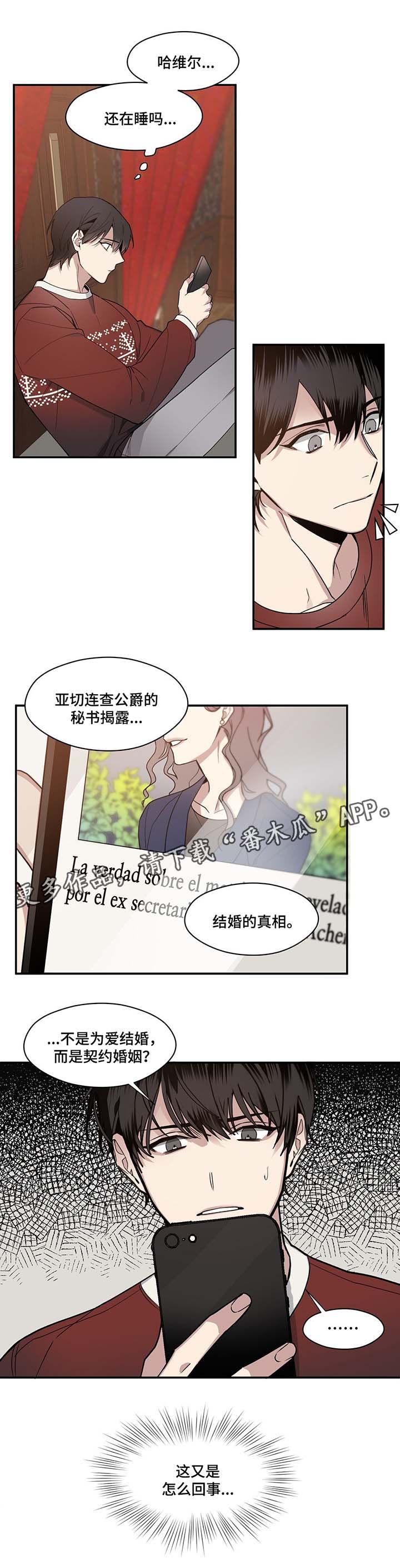 合约婚姻柳如烟失明三年后恢复漫画,第59章：结婚的真相1图