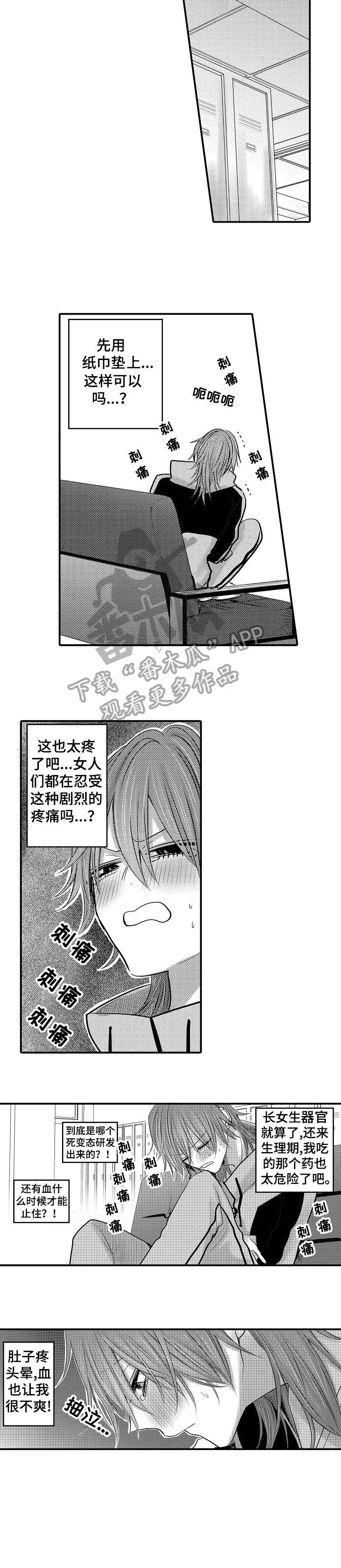 人身危机免费版漫画,第16章：生理期1图