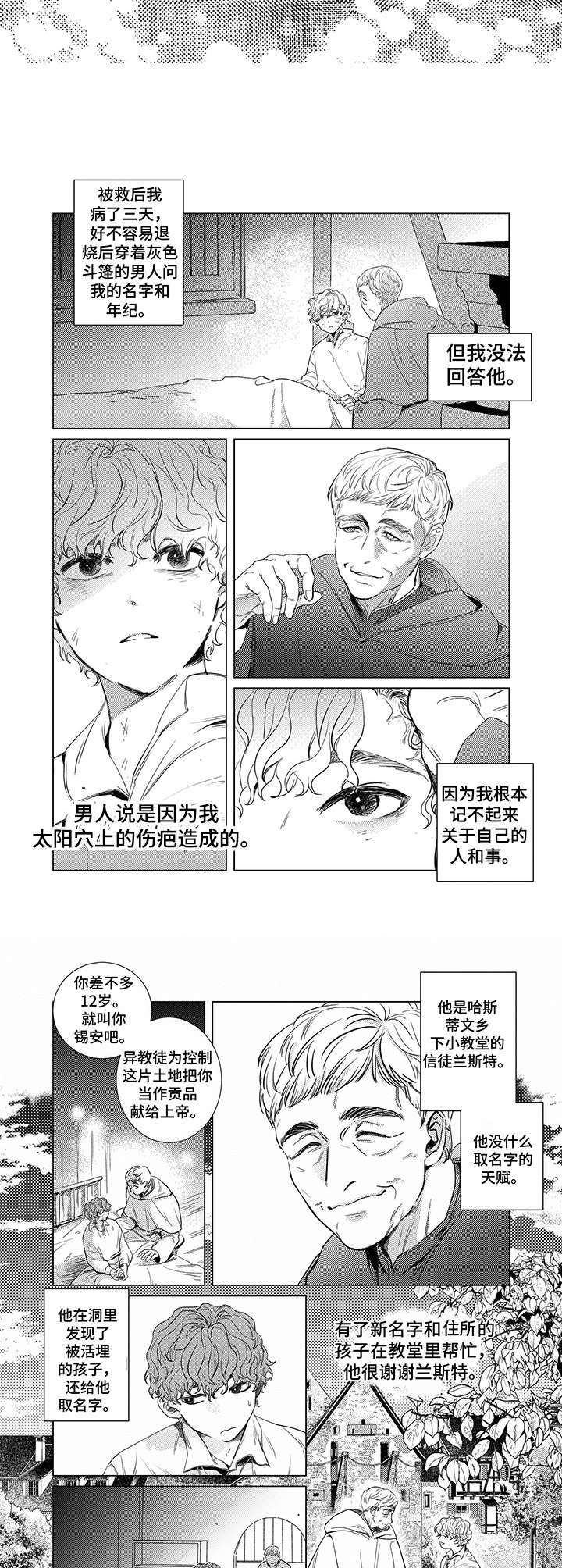 圣痕觉醒官方正版手游漫画,第1章：生还者1图