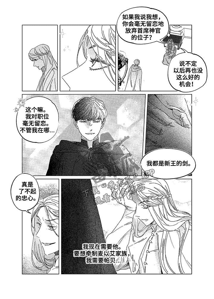 圣痕练圣士2漫画,第11章：首席神官2图