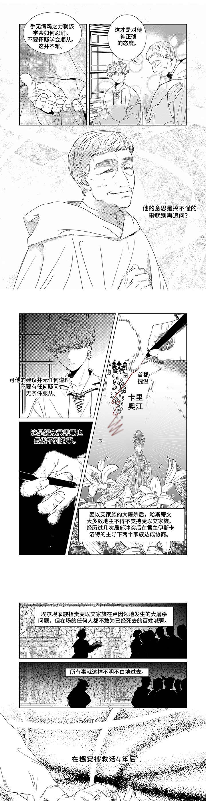 圣痕炼金士在线观看免费漫画,第2章：见习神官2图