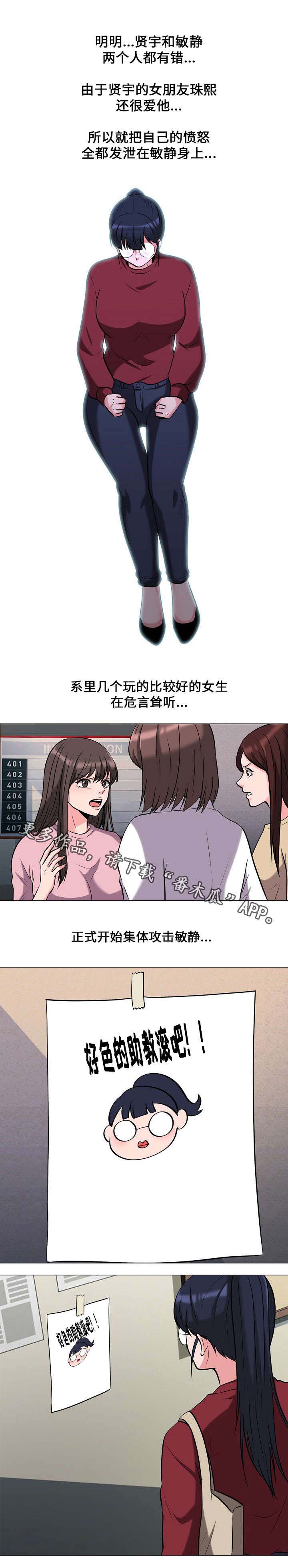 教授的职称漫画,第27章：宣泄1图