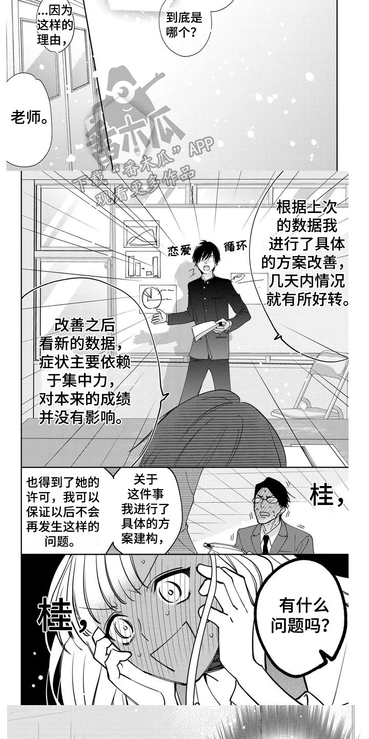 恋爱视频吻戏漫画,第12章：装进眼里2图