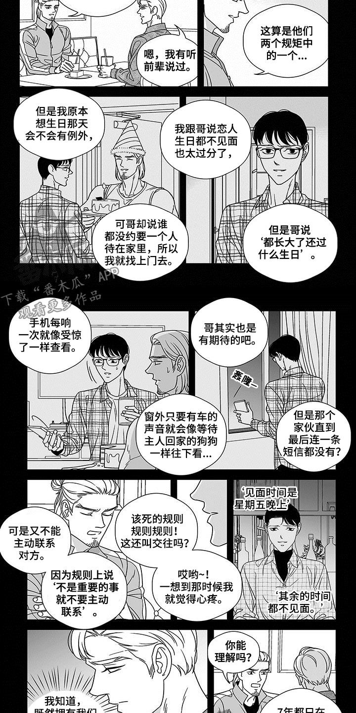 红色密封胶多久能干漫画,第20章：规矩2图