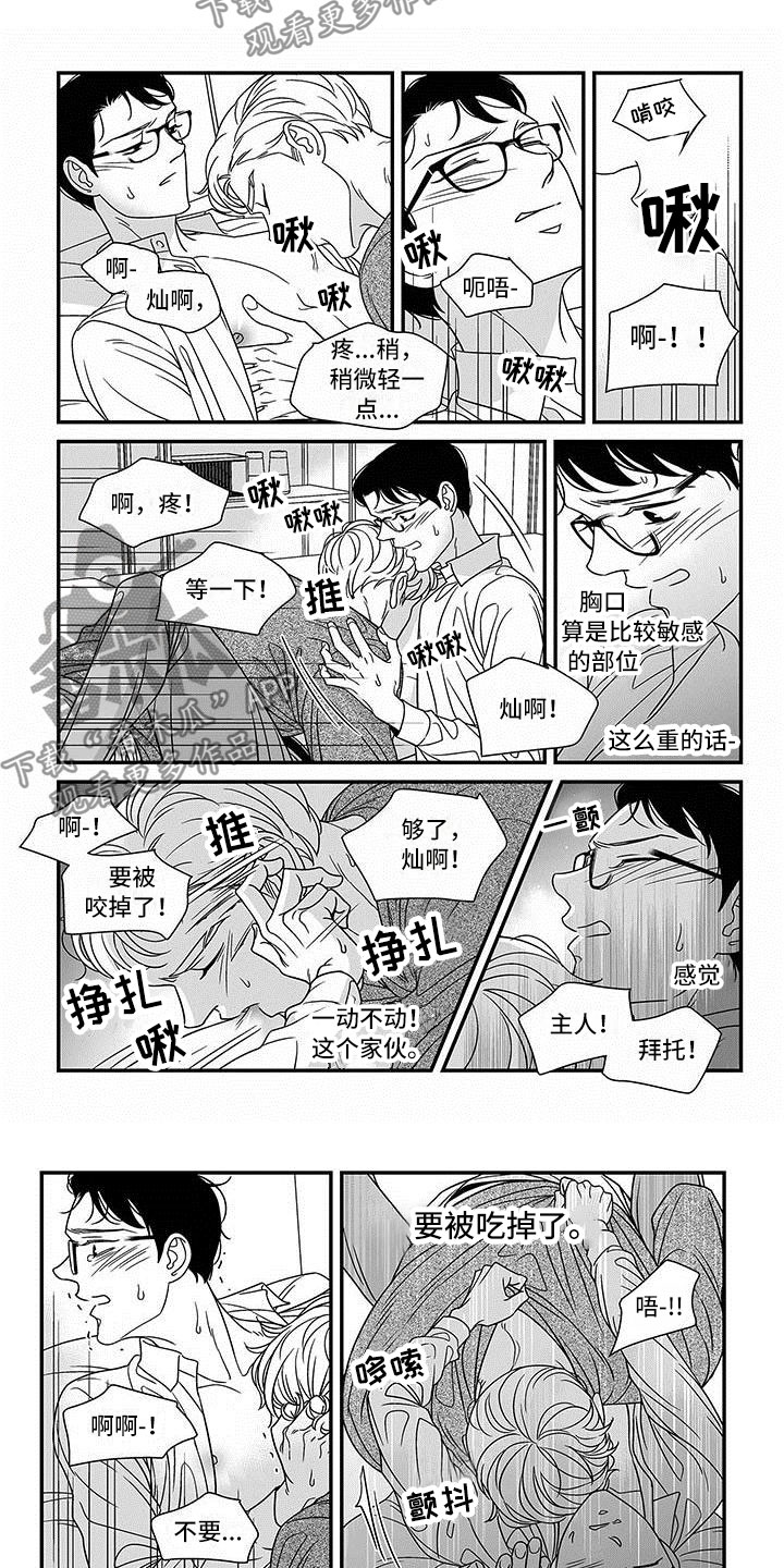 红色密封胶多久能干漫画,第17章：潜质2图