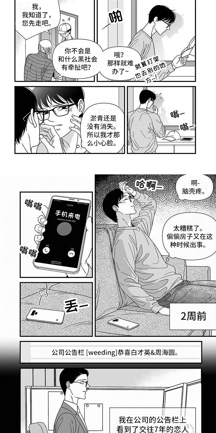 红色密封胶多久能干漫画,第1章：辞职之后2图