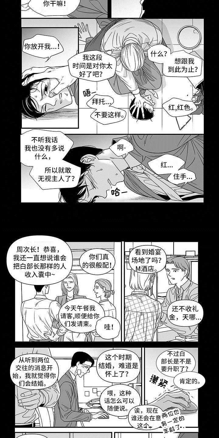 红色密封胶多久能干漫画,第1章：辞职之后2图