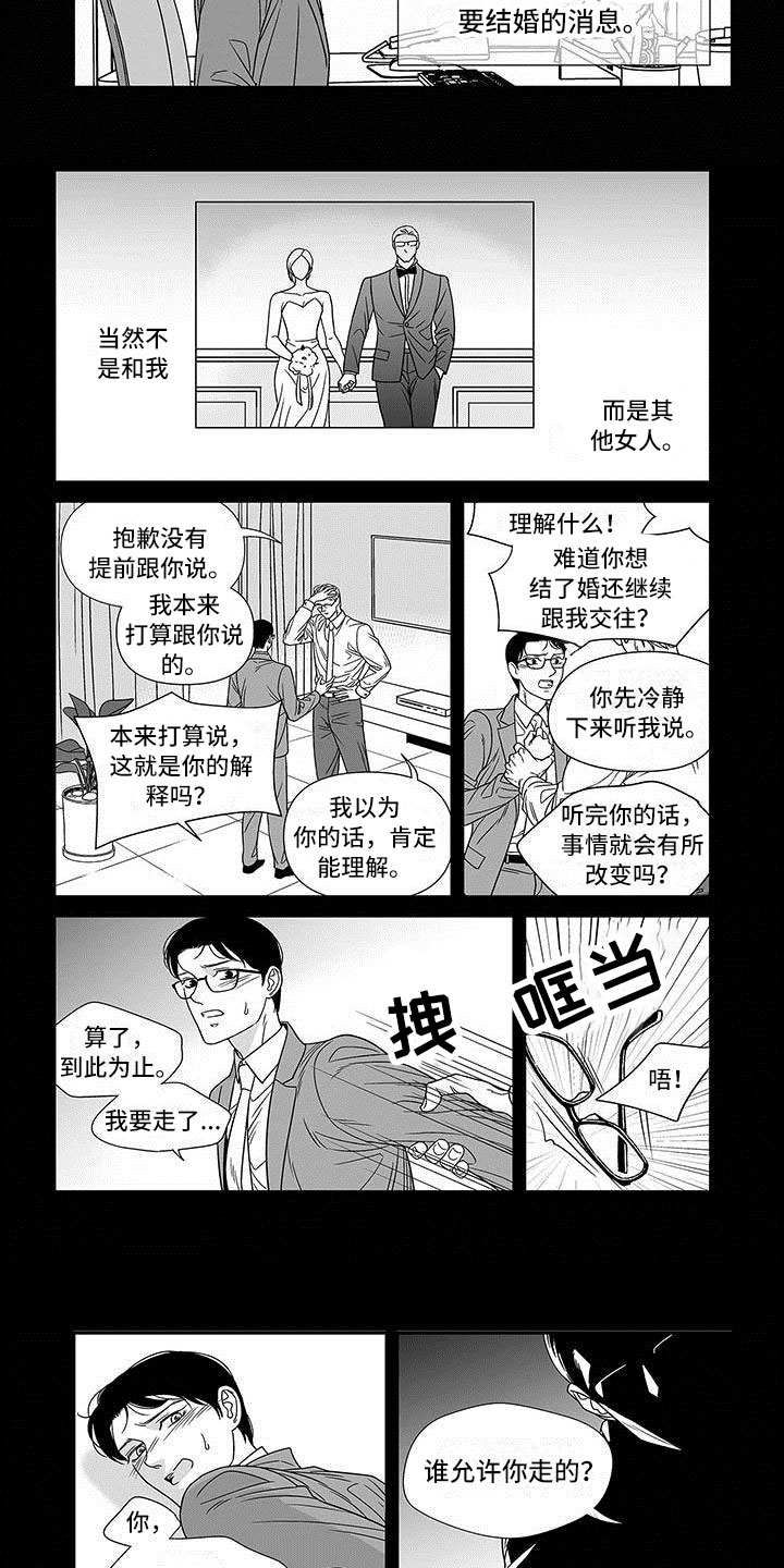 红色密封胶多久能干漫画,第1章：辞职之后1图