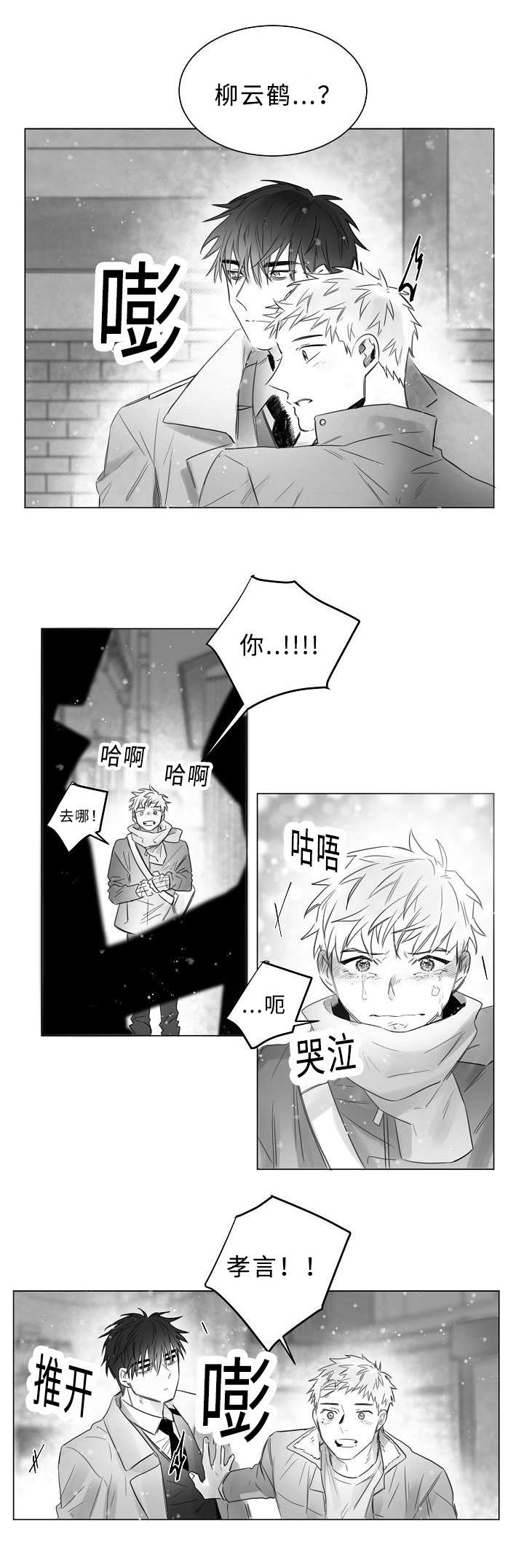 柳云鹤漫画全集漫画,第10章：不要躲避我1图