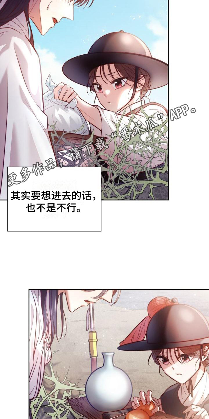 悬崖上的明月韩漫画免费观看漫画,第6章：聊天1图