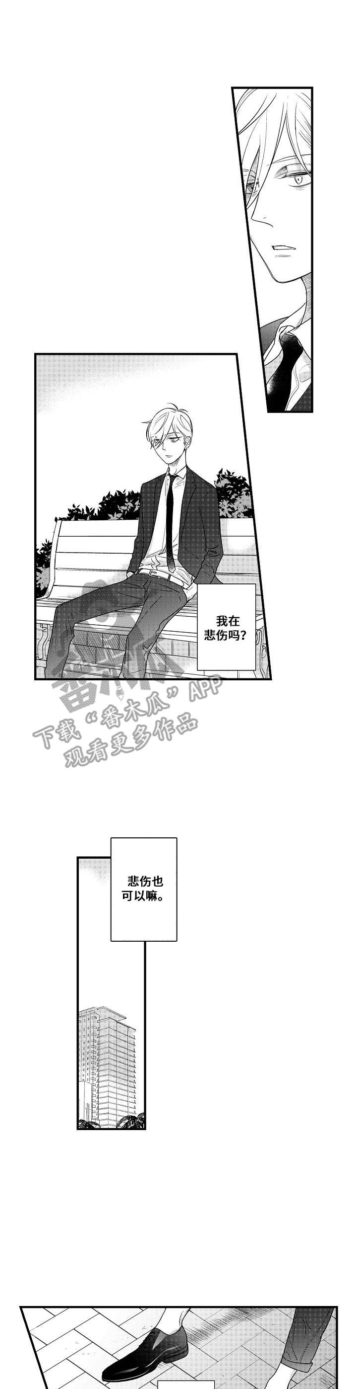 爱的触摸原唱漫画,第17章：傻子一样1图