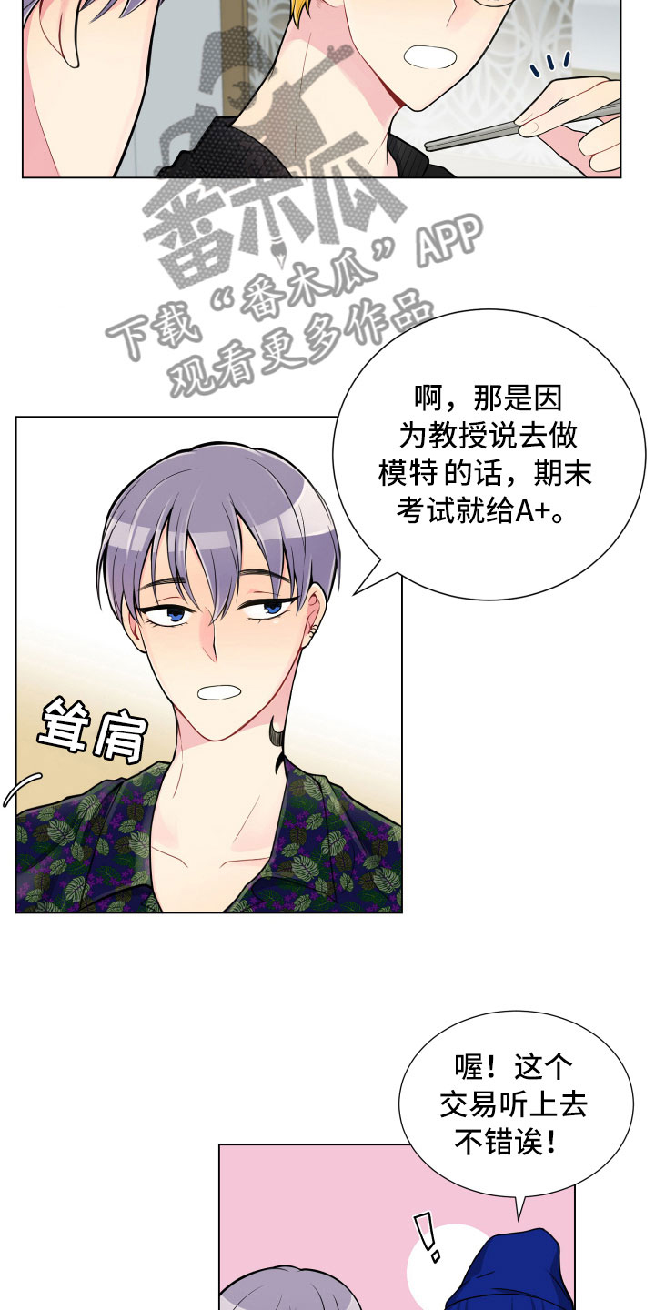 禁止恋爱的世界讲的是什么漫画,第10章：双面做派2图