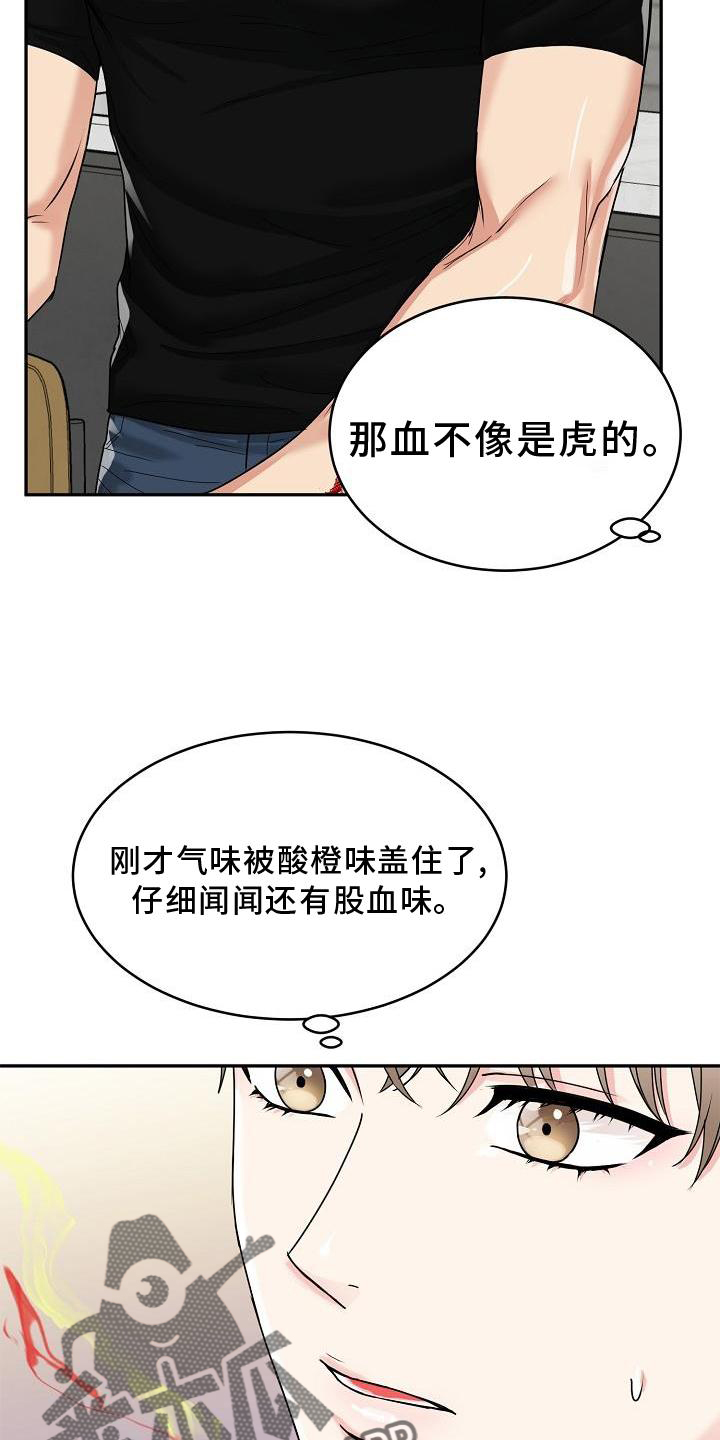 虎的孩子第二季漫画,第19章：害羞1图