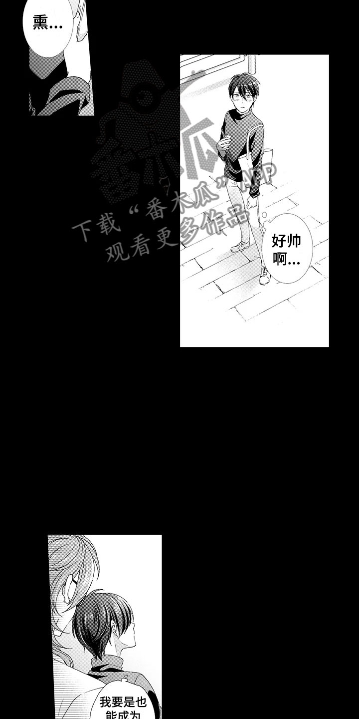 秘密偶像漫画,第9章：初见1图