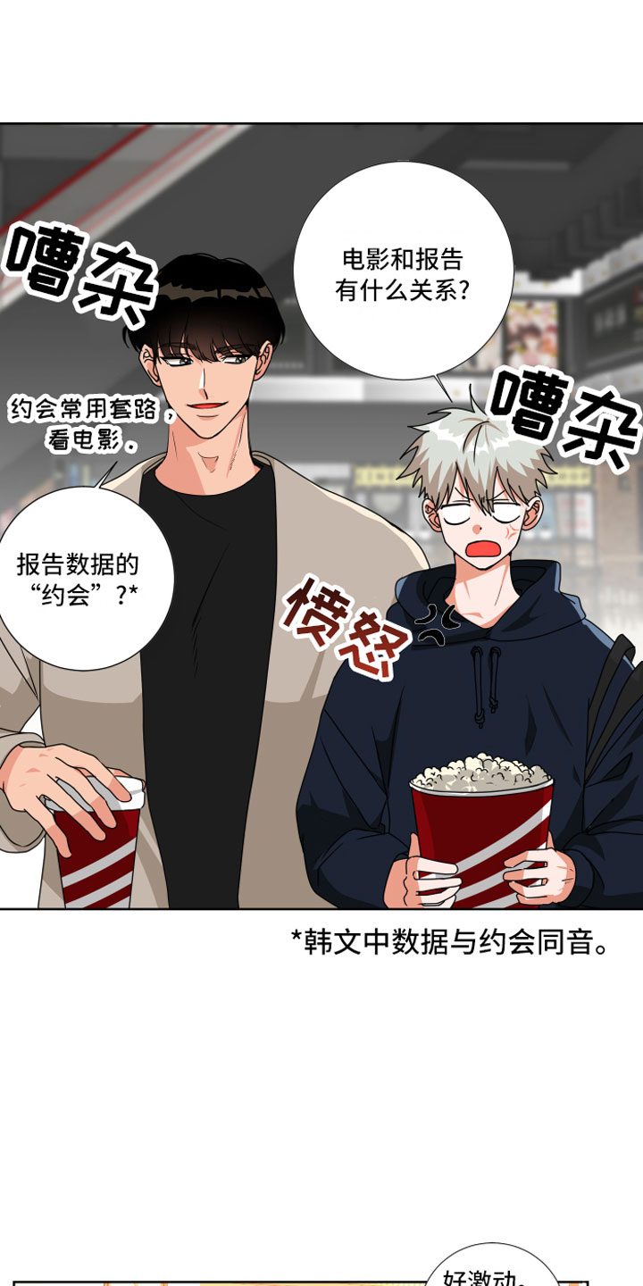 只接受完美结局漫画,第13章：去约会1图