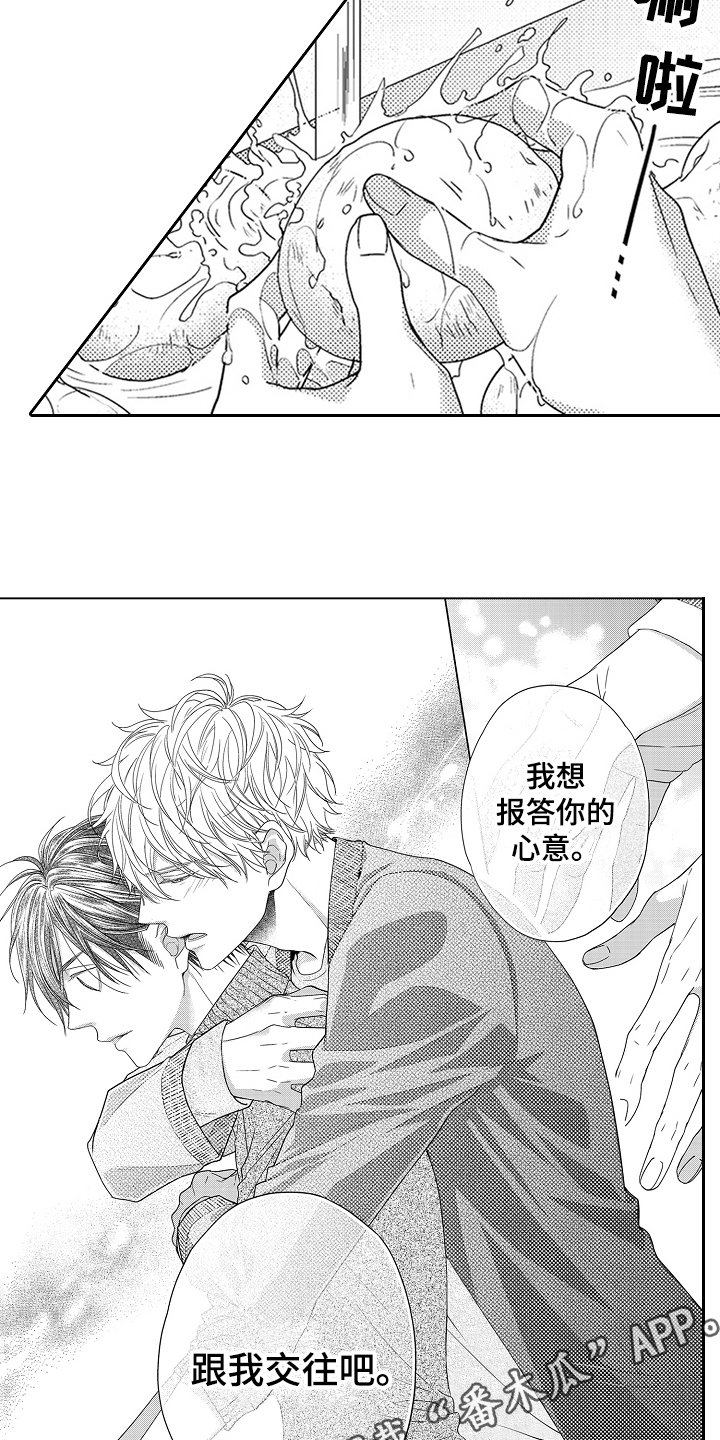 甜蜜的痛苦百度百科漫画,第24章：交往1图