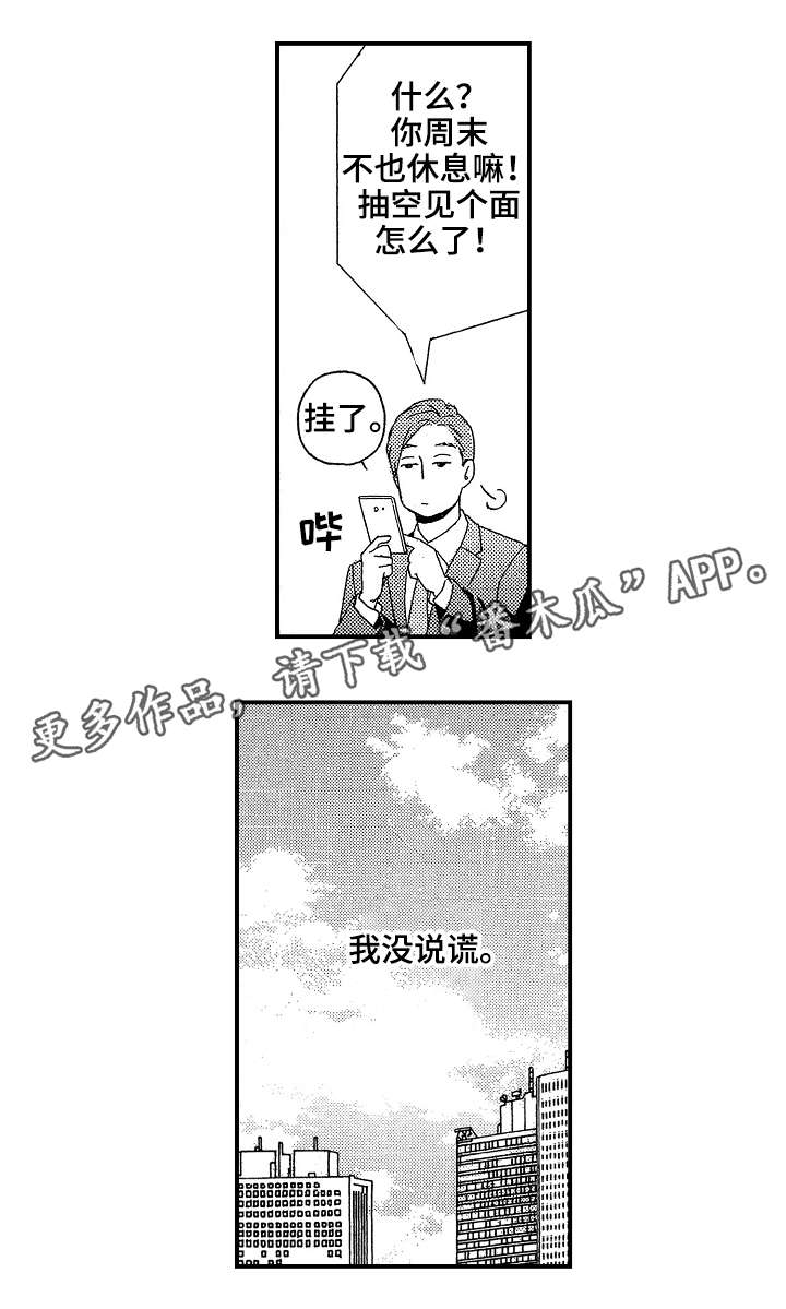 花落漫画,第11章：说谎1图