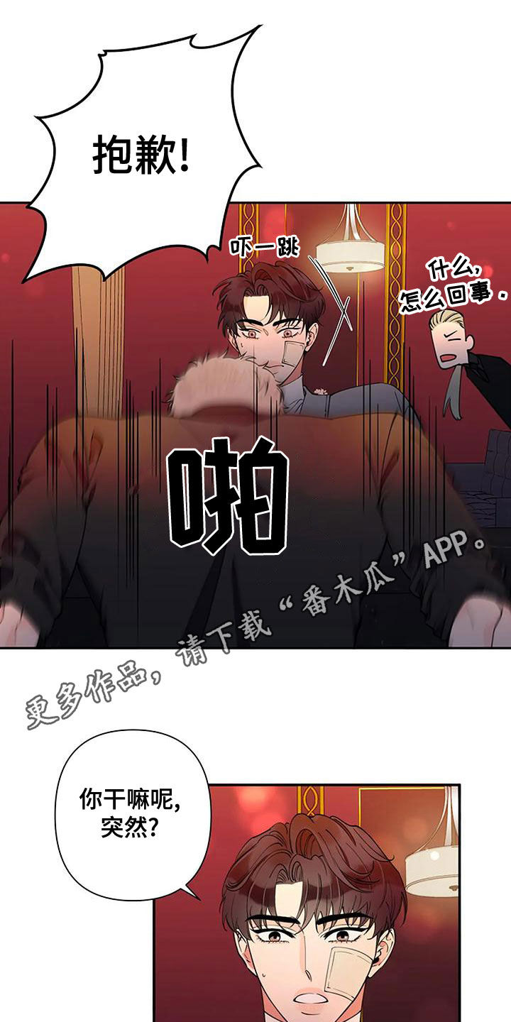 阿尔法aha漫画,第21章：跟他无关1图