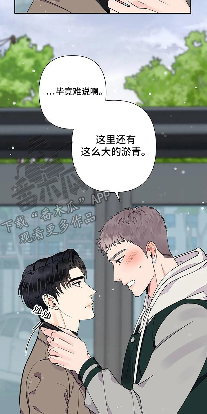 劣质阿尔法和顶级阿尔法小说漫画,第15章：脸红2图