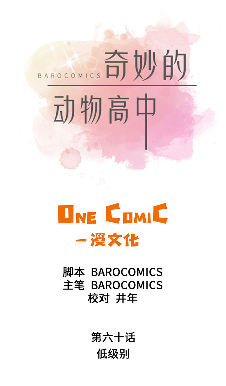 奇妙的动物主题课程漫画,第60章：低级别1图