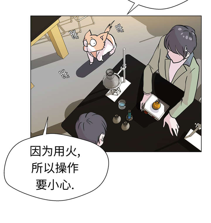 奇妙的动物主题课程漫画,第24章：奇怪的感觉1图