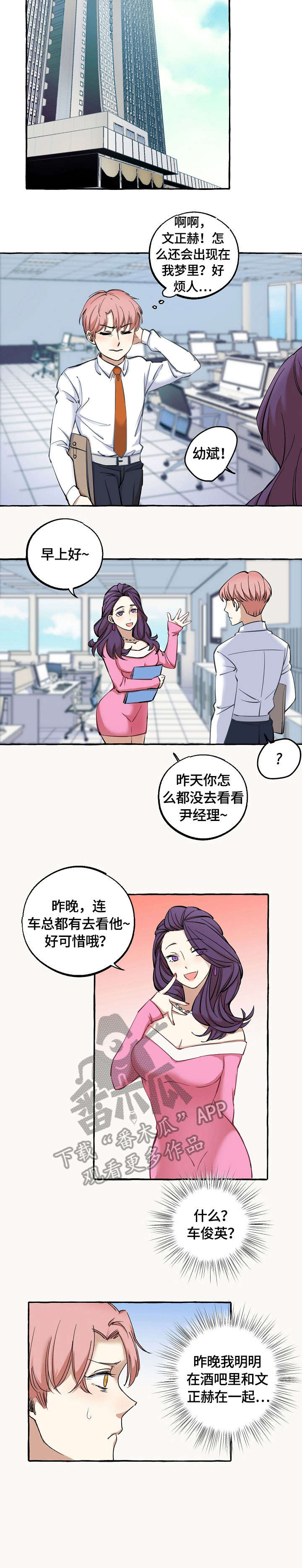 双重曝光漫画,第16章：狐狸精1图
