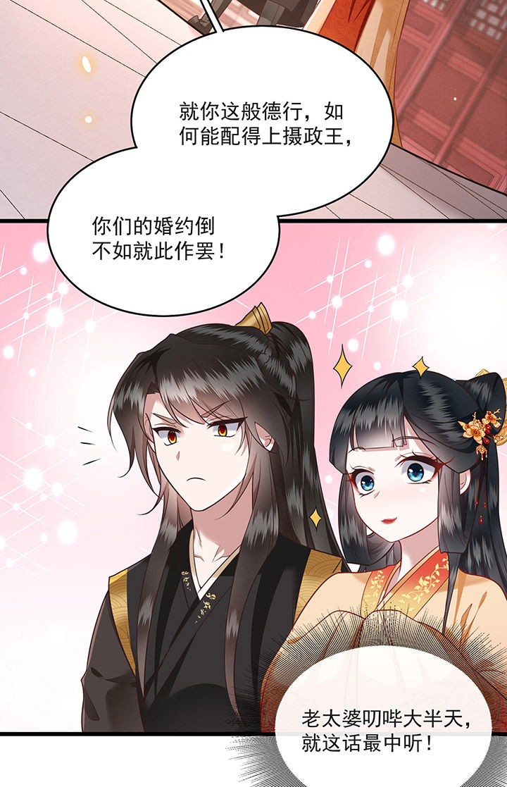 这个王妃有点皮小说漫画,第15章：这个婚约倒不如就此作罢！2图