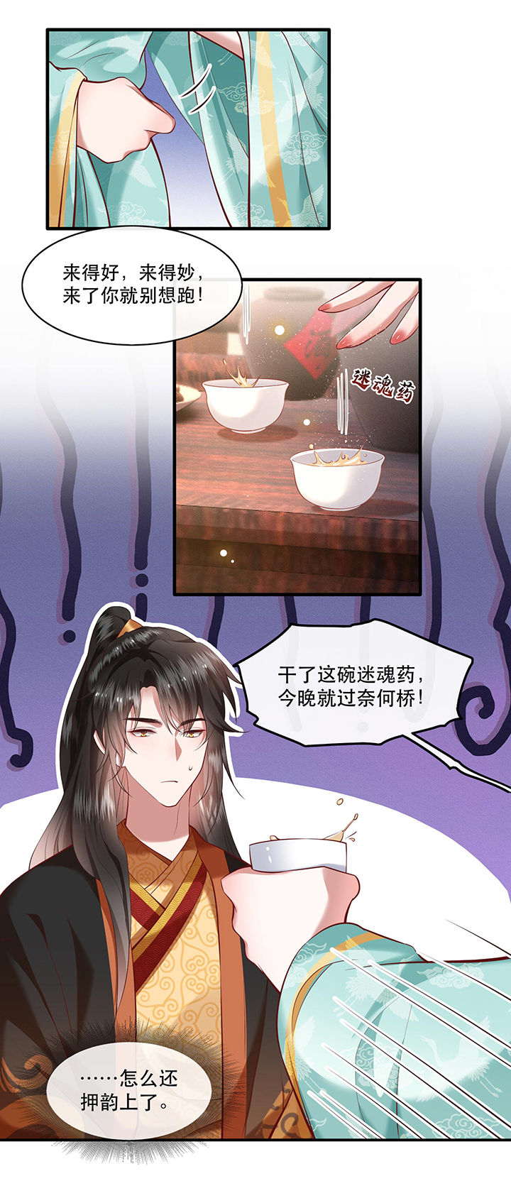 这个王妃有点皮小说漫画,第50章：喝了迷魂药，过了奈何桥2图